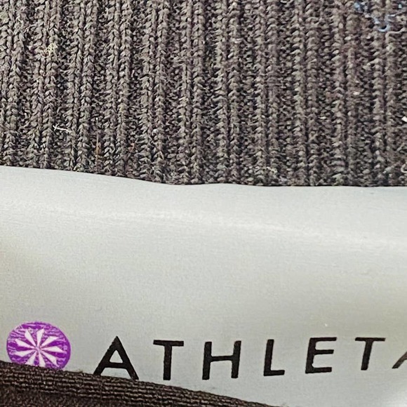 Athleta Midtown Drawstring Trouser Pants Black Sz 0 Mid Rise - Picture 11 of 13